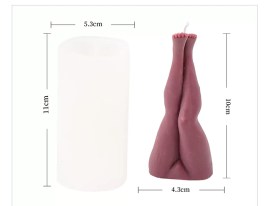 Moldes silicona piernas mujer